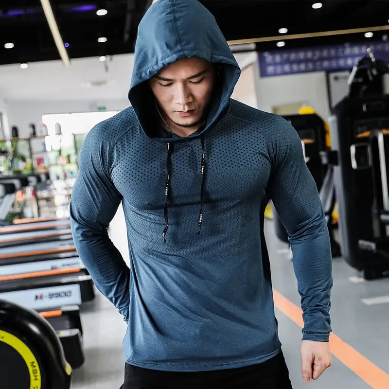 Mens Running Hoodie