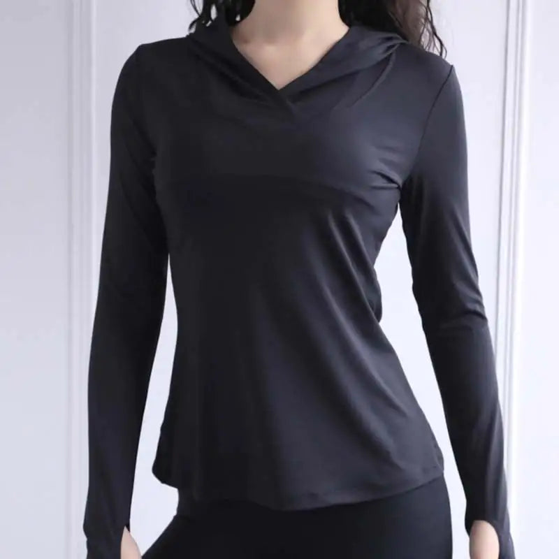 Women's Long Sleeve Workout Sweatshirt